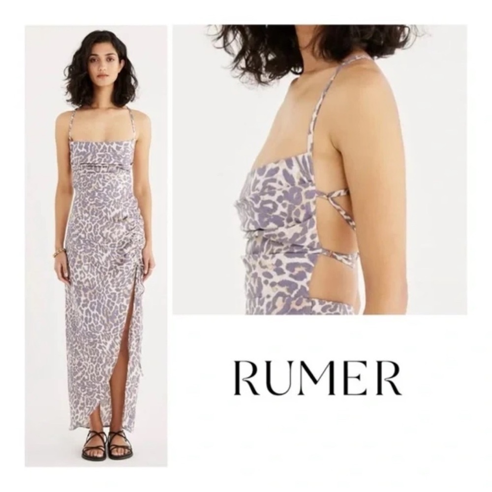 Rumer the Label Amaya Maxi Dress in Cheetah - Picture 2 of 13